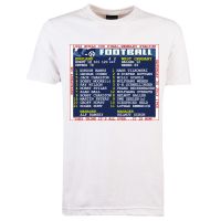 1966 World Cup Final (England) Retrotext T-Shirt - White