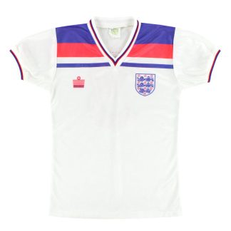 1980-83 England Admiral Home Shirt #3 Y - England / Very Good / Youth