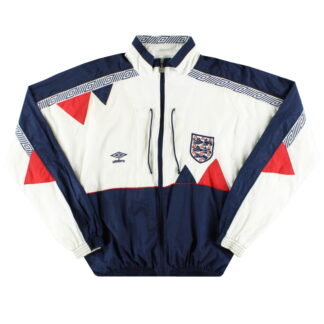 1990-92 England Umbro Shell Jacket XL