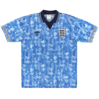 1990-92 England Umbro Third Shirt S