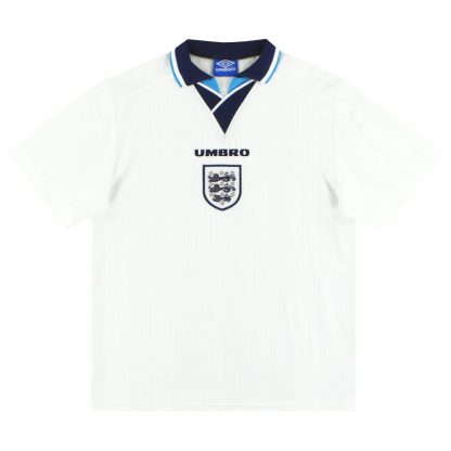 1995-97 England Umbro Home Shirt L