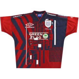 1996-97 England Umbro Training Shirt XL