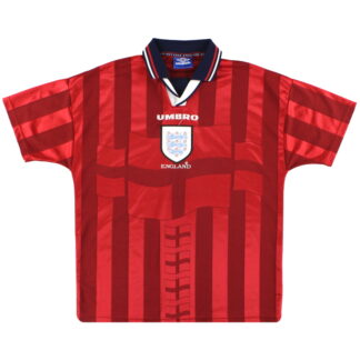 1997-99 England Umbro Away Shirt M