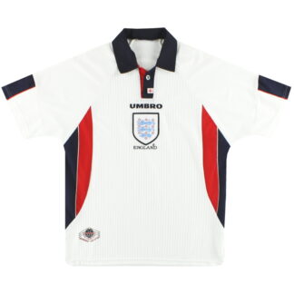 1997-99 England Umbro Home Shirt L