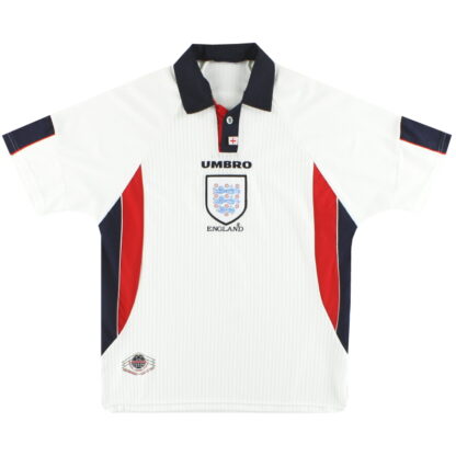 1997-99 England Umbro Home Shirt XL