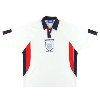 1997-99 England Umbro Home Shirt XXL - England / Very Good / XXL