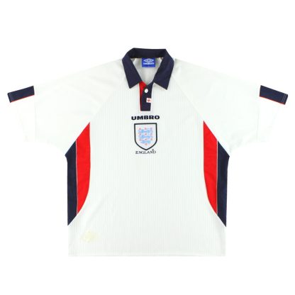 1997-99 England Umbro Home Shirt XXL - England / Very Good / XXL