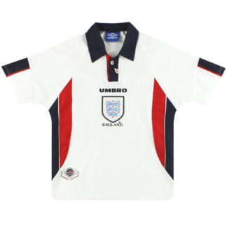 1997-99 England Umbro Home Shirt Y