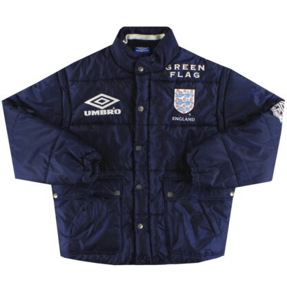 1998-99 England Umbro Bubble Jacket *As New* M