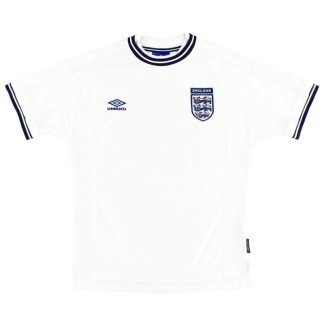 1999-01 England Umbro Home Shirt M