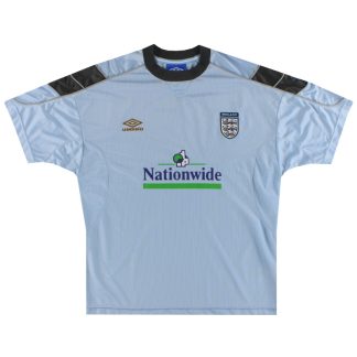 1999-01 England Umbro Player Issue Training Shirt XL
