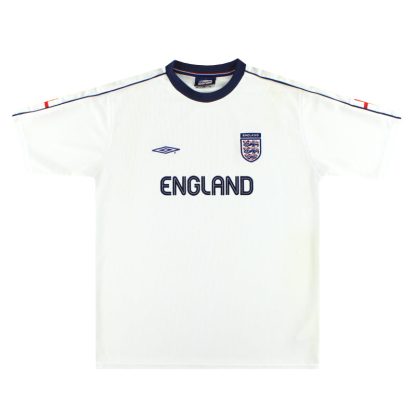 1999-01 England Umbro Training Shirt L - England / Very Good / Large