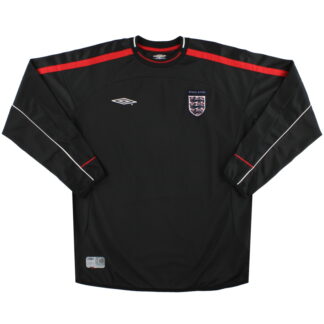 2002-04 England Umbro Goalkeeper Shirt *Mint* L