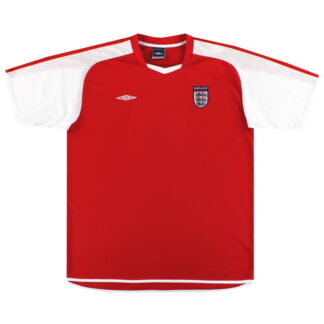 2002-04 England Umbro Leisure Shirt XL