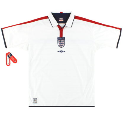 2003-05 England Umbro Home Shirt *w/tags* L