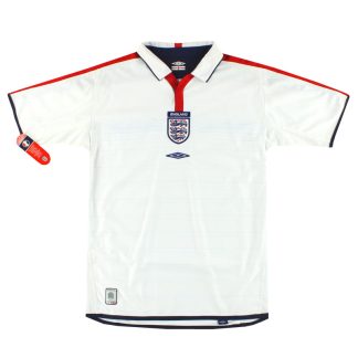 2003-05 England Umbro Home Shirt *w/tags* S - England / w/tags / Small