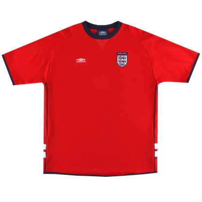 2003-05 England Umbro Training Shirt XL - England / Excellent / XL