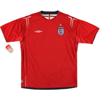 2004-06 England Umbro Away Shirt *w/tags* L