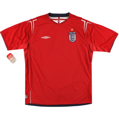 2004-06 England Umbro Away Shirt *w/tags* XL