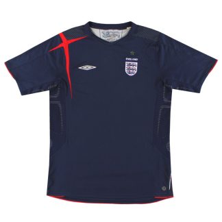2005-06 England Umbro Goalkeeper Shirt L - England / Very Good / Large