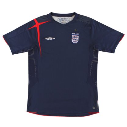 2005-06 England Umbro Goalkeeper Shirt L - England / Very Good / Large