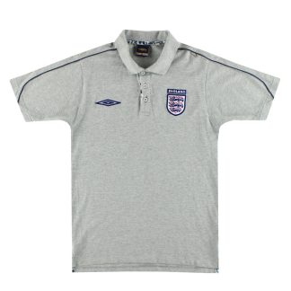 2005-06 England Umbro Polo Shirt M - England / Excellent / Medium