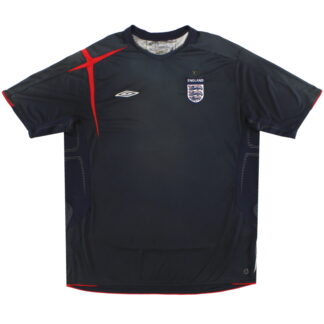 2005-07 England Umbro Goalkeeper Shirt XL