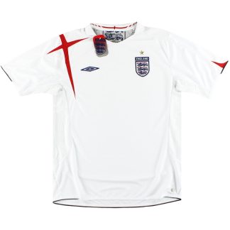 2005-07 England Umbro Home Shirt *BNIB* XL - England / BNIB / XL