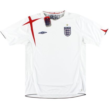 2005-07 England Umbro Home Shirt *BNIB* XL - England / BNIB / XL