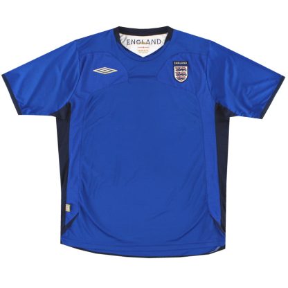 2006-07 England Umbro Training Shirt *Mint* M - England / Mint / Medium