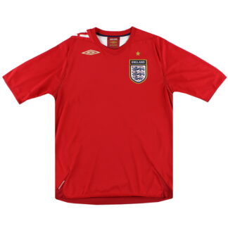 2006-08 England Umbro Away Shirt M