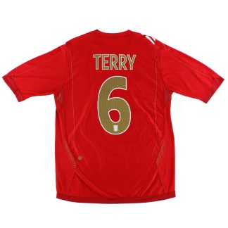 2006-08 England Umbro Away Shirt Terry #6 XL - England / Excellent / XL