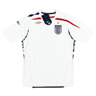 2007-09 England Umbro Home Shirt *BNIB* Youth - England / BNIB / 6-7 Years