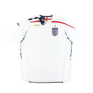 2007-09 England Umbro Home Shirt *w/tags* XXL - England / w/tags / XXL