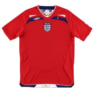 2008-10 England Umbro Away Shirt *Mint* XL - England / Mint / XL