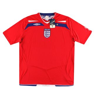 2008-10 England Umbro Away Shirt *w/tags* XXL - England / w/tags / XXL