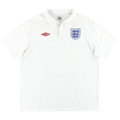 2009-10 England Umbro Home Shirt XL