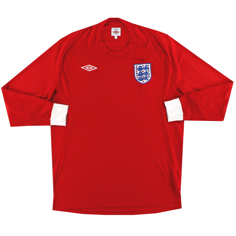 2010-11 England Umbro Away Shirt L/S M - England / Excellent / Medium