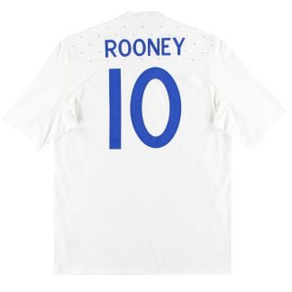 2010-11 England Umbro Home Shirt Rooney #10 *w/tags* M