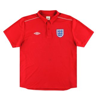 2010-11 England Umbro Polo Shirt XXL - England / Very Good / XXL