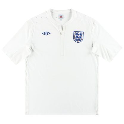 2010-12 England Umbro Home Shirt S - England / Excellent / Small