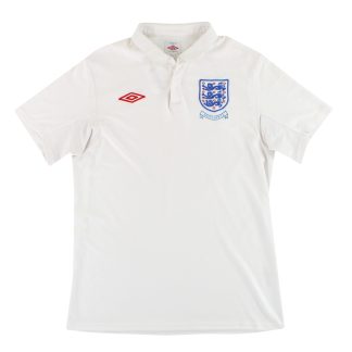 2010 England Umbro 'South Africa' Home Shirt M - England / Excellent / Medium