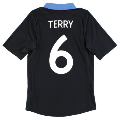 2011-12 England Umbro Away Shirt Terry #6 XS - England / Excellent / XS