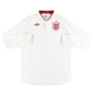 2012-13 England Umbro Home Shirt L/S XL - England / Excellent / XL