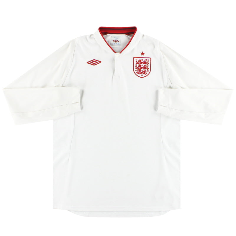2012-13 England Umbro Home Shirt L/S XL - England / Excellent / XL