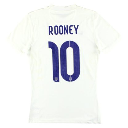 2014-15 England Nike Authentic Home Shirt Rooney #10 S - England / Excellent / Small