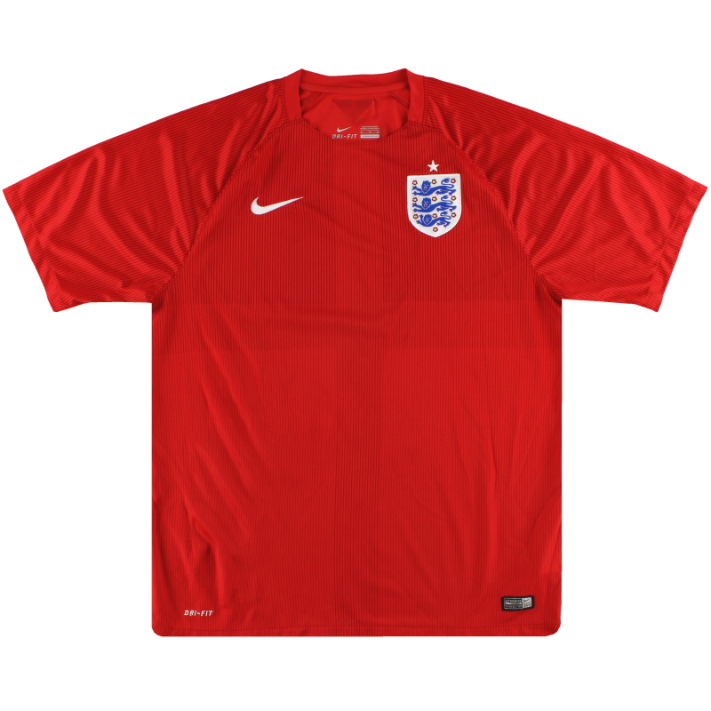 2014-15 England Nike Away Shirt *Mint* S - Retro England Shirts