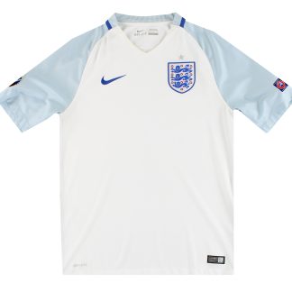 2016-17 England Nike Home Shirt M - England / Very Good / Medium