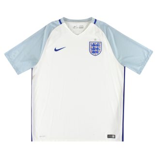 2016-17 England Nike Home Shirt XL - England / Good / XL