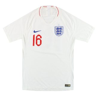2018-19 England Nike Player Issue Home Shirt #16 L - England / Excellent / Large